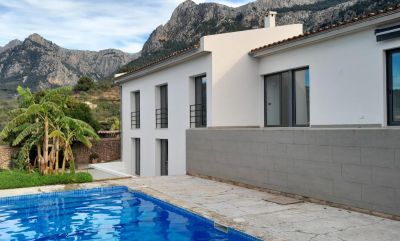 Freistehendes modernes Einfamilienhaus mit Pool in Sóller Freistehendes modernes Einfamilienhaus mit Pool in Sóller